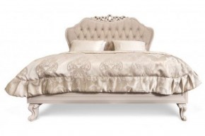 Кровать Мокко 1600 с мягким изголовьем + основание (бежевый) в Агрызе - agryz.ok-mebel.com | фото 2