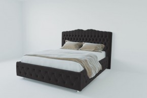 Кровать Нягань с ПМ 800 (экокожа кольт ч) в Агрызе - agryz.ok-mebel.com | фото