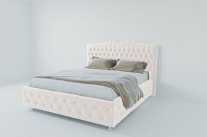Кровать Нягань с ПМ 900 (экокожа белая) в Агрызе - agryz.ok-mebel.com | фото
