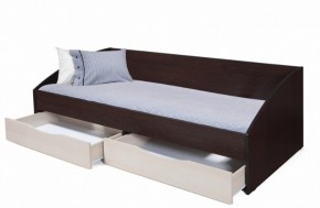 Кровать одинарная "Фея - 3" симметричная New (2000Х900) венге/вудлайн кремовый в Агрызе - agryz.ok-mebel.com | фото 2