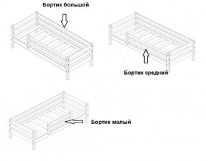 Кровать одноярусная Сонечка (800*1900) модульная в Агрызе - agryz.ok-mebel.com | фото 3