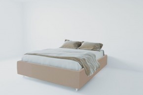 Кровать Подиум с ПМ 1200 (велюр серый) в Агрызе - agryz.ok-mebel.com | фото