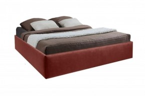 Кровать Подиум с ПМ 1800 (велюр бордо) в Агрызе - agryz.ok-mebel.com | фото