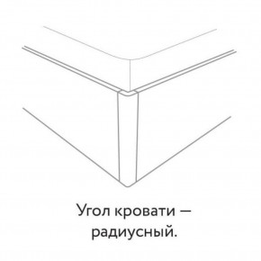 Кровать "Бьянко" БЕЗ основания 1400х2000 в Агрызе - agryz.ok-mebel.com | фото 3