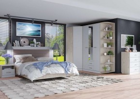 Кровать "Милана" с мягкой спинкой БЕЗ основания 1600х2000 в Агрызе - agryz.ok-mebel.com | фото 2