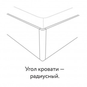 Кровать "Сандра" БЕЗ основания 1200х2000 в Агрызе - agryz.ok-mebel.com | фото 3