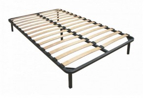 Кровать "Вена" 1600 СТАНДАРТ Вариант 3 Мора коричневый + ортопедическое основание на 5 опорах в Агрызе - agryz.ok-mebel.com | фото 2