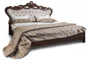 Кровать с мягким изголовьем Афина 1600 (караваджо) ламели в Агрызе - agryz.ok-mebel.com | фото