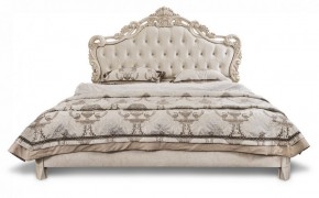 Кровать с мягким изголовьем "Патрисия" с основанием (1800) крем в Агрызе - agryz.ok-mebel.com | фото