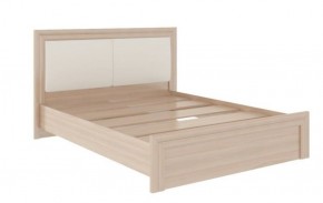 Кровать 1.6 Глэдис М31 с настилом и мягкой частью (ЯШС/Белый) в Агрызе - agryz.ok-mebel.com | фото 2
