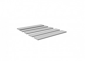 Кровать Сакура 900 LIGHT + Проложки LIGHT 0.9 ДСП (Венге/Лоредо) в Агрызе - agryz.ok-mebel.com | фото 2