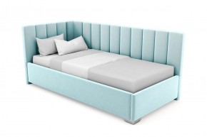 Кровать угловая Хлоя интерьерная +основание (120х200) в Агрызе - agryz.ok-mebel.com | фото