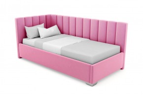 Кровать угловая Хлоя интерьерная +основание (120х200) в Агрызе - agryz.ok-mebel.com | фото 12