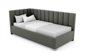Кровать угловая Хлоя интерьерная +основание (120х200) в Агрызе - agryz.ok-mebel.com | фото 4