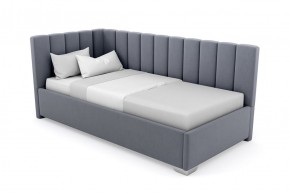 Кровать угловая Хлоя интерьерная +основание (120х200) в Агрызе - agryz.ok-mebel.com | фото 9