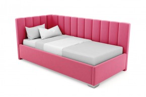 Кровать угловая Хлоя интерьерная +основание (80х200) в Агрызе - agryz.ok-mebel.com | фото 13