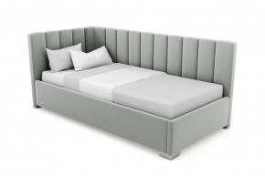 Кровать угловая Хлоя интерьерная +основание (80х200) в Агрызе - agryz.ok-mebel.com | фото 8