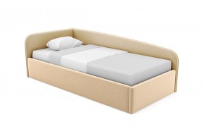 Кровать угловая Лэсли интерьерная +настил ДСП (80х200) 3 кат. ткани в Агрызе - agryz.ok-mebel.com | фото