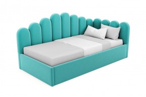 Кровать угловая Лилу интерьерная +основание (80х200) в Агрызе - agryz.ok-mebel.com | фото 21