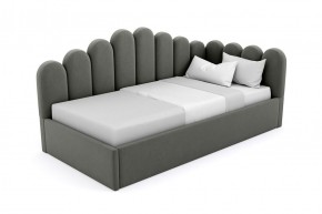 Кровать угловая Лилу интерьерная +основание (90х200) в Агрызе - agryz.ok-mebel.com | фото 4