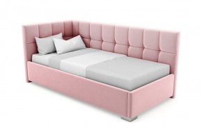 Кровать угловая Мия интерьерная +основание (80х200) в Агрызе - agryz.ok-mebel.com | фото 10