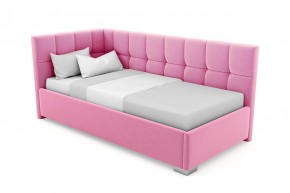 Кровать угловая Мия интерьерная +основание (80х200) в Агрызе - agryz.ok-mebel.com | фото 11