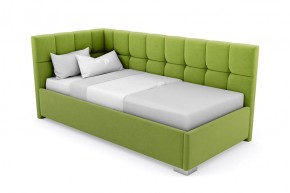 Кровать угловая Мия интерьерная +основание (80х200) в Агрызе - agryz.ok-mebel.com | фото 19