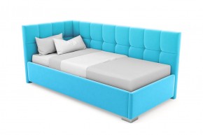 Кровать угловая Мия интерьерная +основание (80х200) в Агрызе - agryz.ok-mebel.com | фото 22