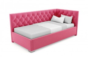 Кровать угловая Виола интерьерная +основание (120х200) в Агрызе - agryz.ok-mebel.com | фото 12