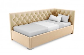 Кровать угловая Виола интерьерная +основание (120х200) в Агрызе - agryz.ok-mebel.com | фото 17