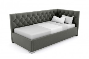 Кровать угловая Виола интерьерная +основание (120х200) в Агрызе - agryz.ok-mebel.com | фото 3