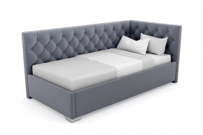 Кровать угловая Виола интерьерная +основание (120х200) в Агрызе - agryz.ok-mebel.com | фото 8