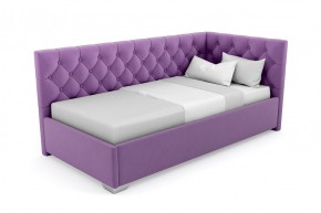 Кровать угловая Виола интерьерная +основание (80х200) в Агрызе - agryz.ok-mebel.com | фото 20