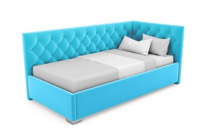 Кровать угловая Виола интерьерная +основание (80х200) в Агрызе - agryz.ok-mebel.com | фото 22