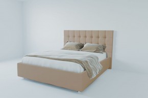 Кровать Венеция с ПМ 800 (велюр светло-серый) в Агрызе - agryz.ok-mebel.com | фото 2