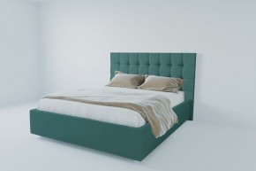 Кровать Венеция с ПМ 900 (велюр бирюзовый) в Агрызе - agryz.ok-mebel.com | фото 2