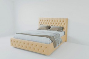 Кровать Версаль 900 без основания (экокожа бежевый) в Агрызе - agryz.ok-mebel.com | фото