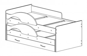 Кровать выкатная Радуга (Матрешка) 800*1600/1650 на щитах в Агрызе - agryz.ok-mebel.com | фото 2