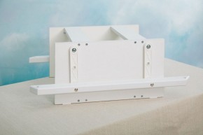 Кроватка-трансформер Classic 6в1 + комплект матрасов (белая матовая) в Агрызе - agryz.ok-mebel.com | фото 10