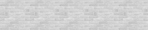 Кухонный фартук 610х3000х1,5 (композит) КМ Кирпич серый в Агрызе - agryz.ok-mebel.com | фото 1