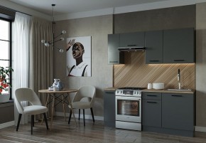 Кухонный гарнитур Антрацит 1800 (Стол. 38мм) в Агрызе - agryz.ok-mebel.com | фото
