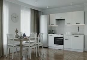 Кухонный гарнитур Белый Глянец 2000 (Стол. 38мм) в Агрызе - agryz.ok-mebel.com | фото