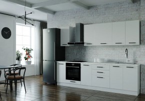 Кухонный гарнитур Белый Глянец 2800 (Стол. 38мм) в Агрызе - agryz.ok-mebel.com | фото