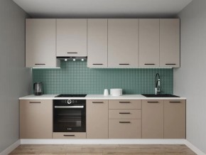 Кухонный гарнитур Каппучино 3000 h950 (Стол. 26мм) в Агрызе - agryz.ok-mebel.com | фото