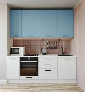 Кухонный гарнитур Капри 2200 h950 (Стол. 26мм) в Агрызе - agryz.ok-mebel.com | фото