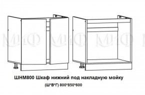 ЛИЗА-2 Кухонный гарнитур 1,6 Белый глянец холодный в Агрызе - agryz.ok-mebel.com | фото 6