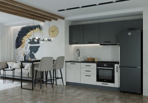 Кухонный гарнитур Лофт 2550 (Стол. 38мм) в Агрызе - agryz.ok-mebel.com | фото