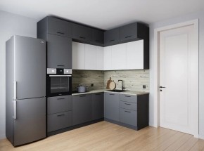 Кухонный гарнитур Меренга 2200*1700 (Стол. 26мм) в Агрызе - agryz.ok-mebel.com | фото