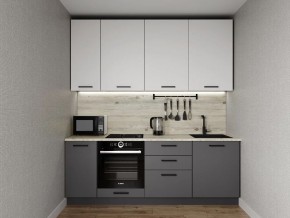 Кухонный гарнитур Меренга 2200 h950 (Стол. 26мм) в Агрызе - agryz.ok-mebel.com | фото