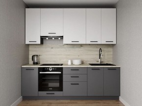 Кухонный гарнитур Меренга 2400 h950 (Стол. 26мм) в Агрызе - agryz.ok-mebel.com | фото